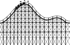 More Art Roller Coaster Roller Coaster Drawing Amusement Park