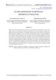 Pas merupakan salah sebuah oposan atau pembangkang bagi kerajaan persekutuan dan merupakan kerajaan di negara bagian selangor. Pdf Islamic Hospitality With Special Reference To Malaysia Azreen Hamiza Abdul Aziz Academia Edu