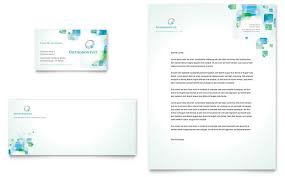 Letterheads are essential for doctors and people practicing medicine. Orthodontist Business Card Letterhead Template Word Publisher