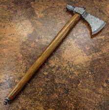 Hand Forged Damascus Steel Smoke Hatchet Tomahawk Axe By Dailyforge On Etsy Tomahawk Axe Axe Knives And Swords