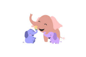 Free Free 206 Free Baby Elephant Svg Cut File SVG PNG EPS DXF File