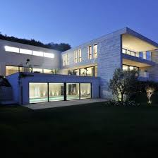 Concrete Villa In Switzerland Architecture House Styles House