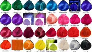 Directions Hair Color Chart Lajoshrich Com