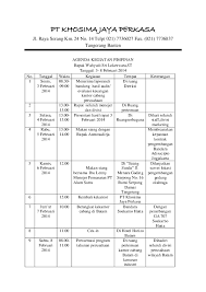 Pertanyaan jika ada sesuatu yang. Agenda Pimpinan Dezi Syusmita Academia Edu