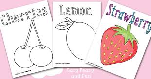 Choose a vegetable coloring page.customize you coloring page by changing the font and text. Fruit Coloring Pages Free Printable Easy Peasy And Fun