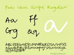 Шрифт wild flower script cyrillic. Pea Lian Script Font Family Pea Lian Script Handwriting Typeface Fontke Com
