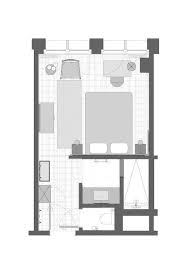 Henri Hotel Dusseldorf Downtown M Studio 22 Sqm Hotel Room Design Hotel Room Plan Boutique Hotel Room