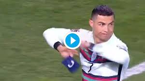 Click show more to find the name of the. Watch Angry Cristiano Ronaldo Walks Off Pitch Throws Captain S Armband After Being Denied Last Minute Winner Football News India Tv