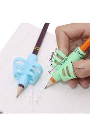 Zerrin özer (plak kaydı) kalem: Parmak Kelepceli Silikon Kolay Kalem Tutamagi 3 Adet