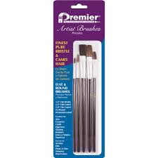 Plus, the aluminum ferrules are crimped to the wooden handles, so you can be sure. Grafische En Decoratieve Kunst Crafter S Choice Camel Hair Flat Brush 3 4 Width Luxclusif Com