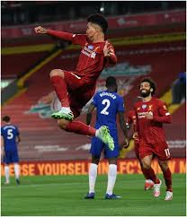 Arsenal vs chelsea english premier league. Liverpool 5 3 Chelsea Liverpool Lift Premier League Trophy After Thriller At Anfield Football Sport Express Co Uk
