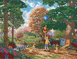 Thomas kinkade painter of light: Thomas Kinkade 52511 Pooh And Friends Ii Disney Dreams Collection Counted Cross Stitch Kit 16 By 12 Inch Buy Online In Bahrain At Bahrain Desertcart Com Productid 12877363