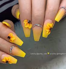 50yellow matte acrylic nails coffin. 60 Gorgeous Natural Yellow Acrylic Nails Design Spring Summer In 2019 Page 6 Of 58 Fashion L Yellow Nails Design Coffin Nails Designs Nail Designs Spring