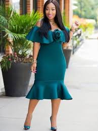 Off Shoulder Fishtail Women S Bodycon Dress African Print Fashion Dresses Women Bodycon Dress Latest African Fashion Dresses