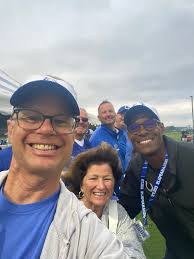 Sad day for fellow Blue Crew Members. Chuck Lynn was legendary in the lot  with his paper and beads. RIP dear Blue Crew friend.