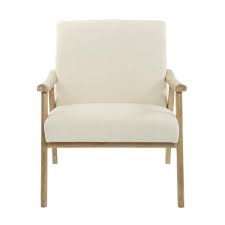 Office Star Products Weldon Linen Fabric With Brushed Frame Chair Wdn51 L32 The Home Depot Lounge Chair Accent Arm Chairs Osp Home Furnishings
