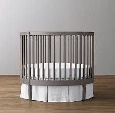 Ellery Round Crib Mattress Round Cribs Cribs Baby Cribs