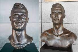 Previoulsy, fans had had a good laugh at the footballer's expense when a bust of ronaldo was revealed in funchal, his hometown, in 2017. Ronaldo Sculptor Emanuel Santos Devastated As Bust Swapped At Madeira Airport Bleacher Report Latest News Videos And Highlights