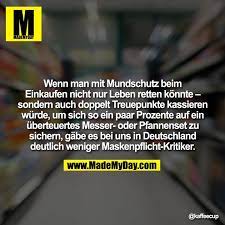 Wir haben deswegen eine kostenlose vorlage erstellt, die sie ausdrucken und an ihre tür kleben können. Wenn Man Mit Mundschutz Beim Made My Day