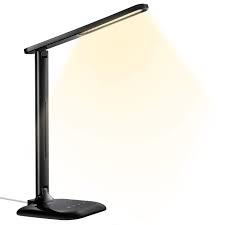 A bedside lamp with usb port is always something that will get lots of use in todays gadets and high tech world. Led Desk Lamp Topelek Eye Caring Bedside Table Lamps Dimmable Reading Desk Light With Usb Charging Port 5 Color Mode X 5 Levels Touch Sensitive Control Memory Function 10w For Office Study Bedroom Buy Online In Bahamas