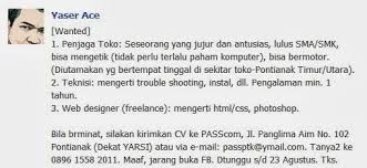Berikut kami sampaikan info lowongan kerja pt taewon indonesia perihal kualifikasi kandidat. Cara Kreatif Mencari Pekerjaan Tanpa Tergantung Lowongan Kerja Merayakan Hidup