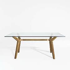 Pismo's plank top is crafted of reclaimed wood, its uneven edges and distressed look celebrating its natural character. Reclaimed Wood Tables Crate And Barrel