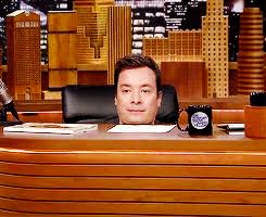 The Tonight Show Starring Jimmy Fallon — Trying to get comfortable in my  desk chair so I...