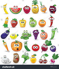 Cartoon Vegetables And Fruits Dessin Fruits Dessin Legumes Dessin Aliment