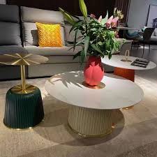 Add style to your home, with pieces that add to your decor while providing hidden storage. Italian Light Luxury Slate Coffee Table Modern New With Stool Net Red Round Sofa Coffee Table Combination High End Ordered Best Offer 3ab402 Goteborgsaventyrscenter