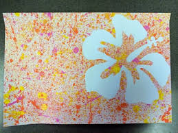 Kelsey S Art 2 Blog Splatter Paint Silhouette