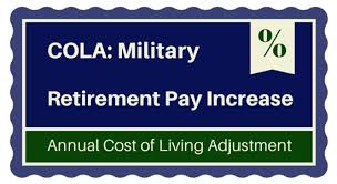 2015 Military Retirement Pay Cola 1 7 Increase