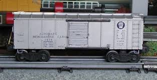 Lionel Postwar 3454 Pennsylvania Automatic Merchandise Boxcar Lionel Trains Box Car Model Trains