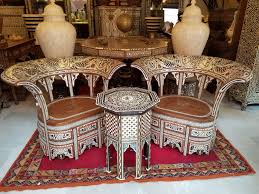 Mother Of Pearl Inlay Chairs Furniture Inlay Furniture Handmade Wood Furniture