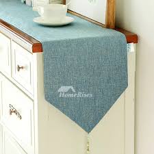 Use a table runner to create a focal point for your centerpiece, dress up the. Dinning Room Table Runner Blue Dark Green Gray Polyester Decorative