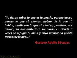 Gustavo Adolfo Becquer Versos Poemas Versos De Desamor