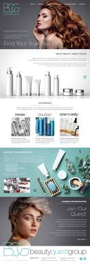 Beauty quest group sells a wide range of hair care products including aquage, rusk and one 'n only, as well as private label brands for leading retailers. Bqg Corporate Identity Mdgd
