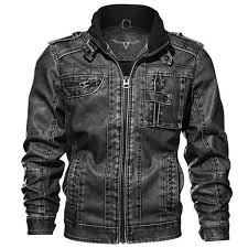 Dixon Leather Crow Biker Jacket Mens Jackets Casual Leather Jacket Men Jackets Men Fashion