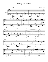 7 марта, 202020 мая, 2020 юлия metallica. Nothing Else Matters Metallica True Piano Transcriptions
