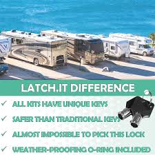 In the event that the battery dies while you are away, the bauer rv keyless entry system comes with standard manual keys that can unlock the door without the need for the battery. 100 Metal Rv Locks For Storage Door On Camper Or Trailer Utility Cam Lock 2 Pack Rv Compartment Locks Complete Rv Cam Locks With 4 Keys From Rv Lock Experts Latch It 1 1 8 Rv