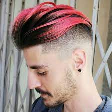 Awesome 55 Excellent Ideas For Pompadour Fade In Mood For The Change Mens Hair Colour Hair Highlights Men Hair Color