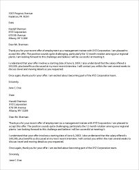 Free 7 Sample Job Offer Acceptance Letter Templates In Ms Word Pdf
