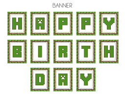 Download These Awesome Free Minecraft Party Printables Minecraft Birthday Invitations Minecraft Party Printables Minecraft Birthday