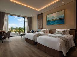 Two bedroom apartments are ideal for couples and small families alike. Deluxe Twin Room Accommodations At Wyndham Grand Cam Ranh