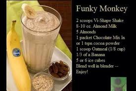 Funky Monkey Vi Shake Herbalife Shake Recipes Shake Recipes Oatmeal Shake