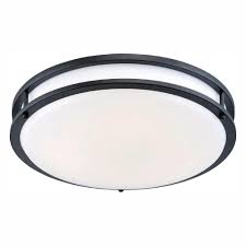 Excellent service · name brands · free shipping · huge selection Envirolite 10 In Oil Rubbed Bronze White Low Profile Led Ceiling Light Ev1410l30 34 The Home Depot