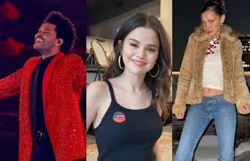 However, they reportedly broke up in late 2016 due to conflicting schedules. Selena Gomez And Bella Hadid So They Saw Their Ex The Weeknd S Performance At The Super Bowl Newsy Today