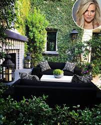 Khloe Kardashian Backyard Tour Backyard Sanctuary Kardashian Home Khloe Kardashian House
