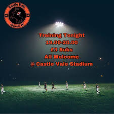 Training Tonight At Castle Vale Stadium 19 00 20 00 3 Subs Everyone Welcome Submarine Castle Stadium