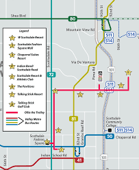 Map To Salt River Fields