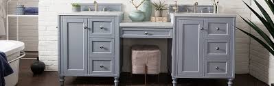 bathroom vanities with built in makeup